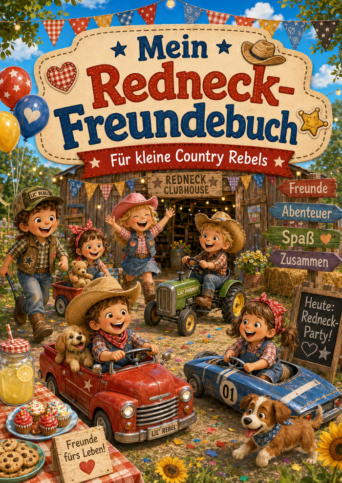 Kinder Redneck Freundebuch