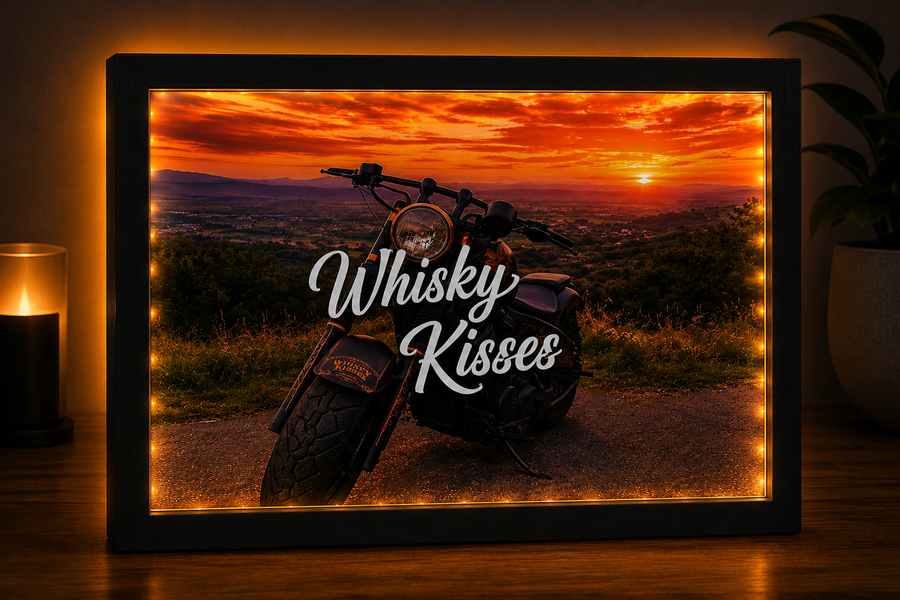 Bike Lieblingsbild im Rahmen 3D Effekt