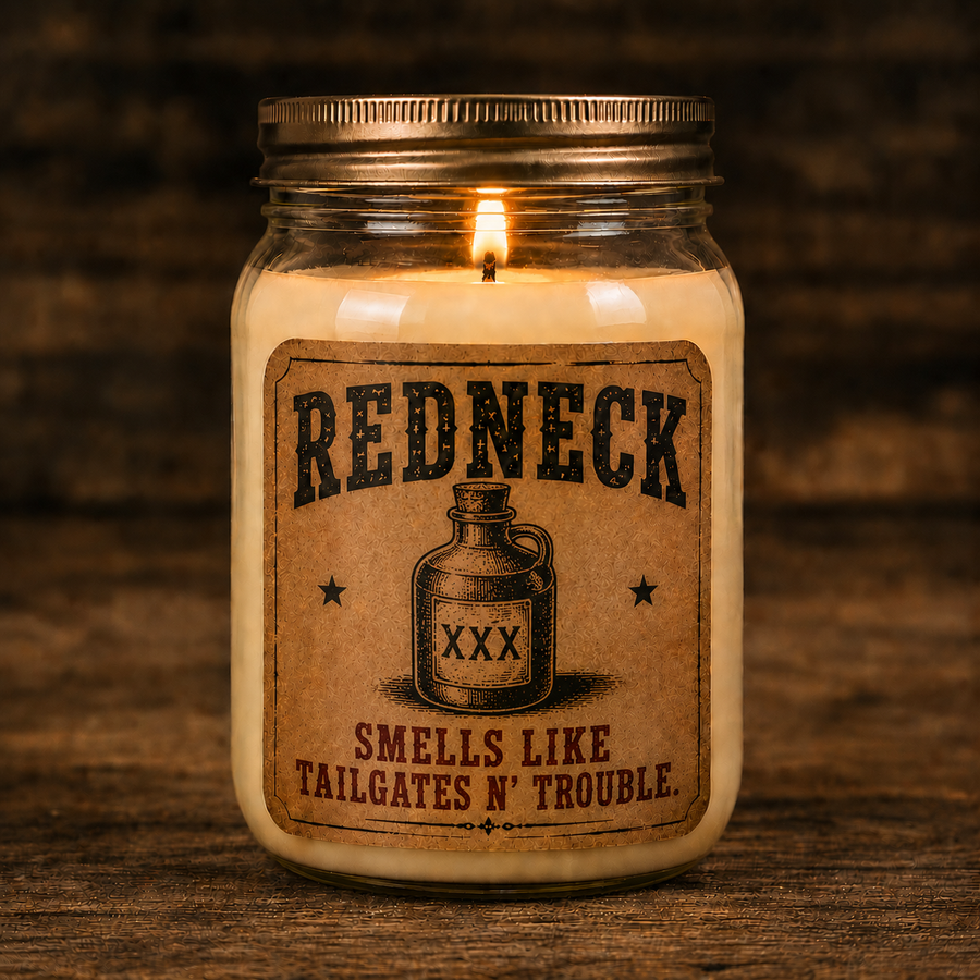 Redneck Candle