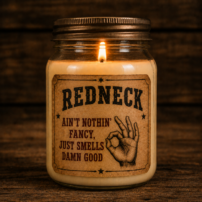 Redneck Candle