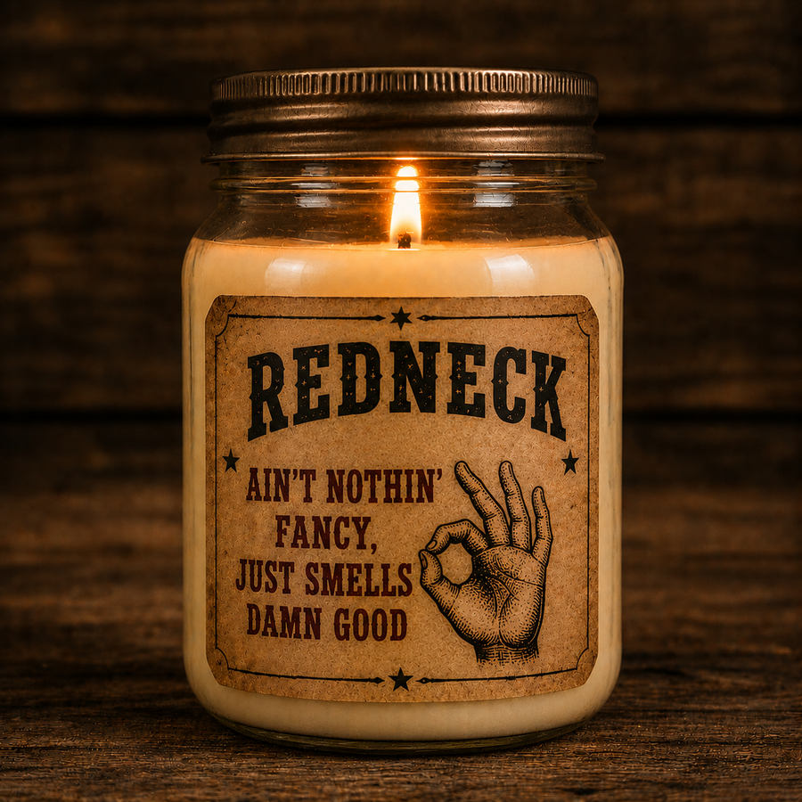 Redneck Candle