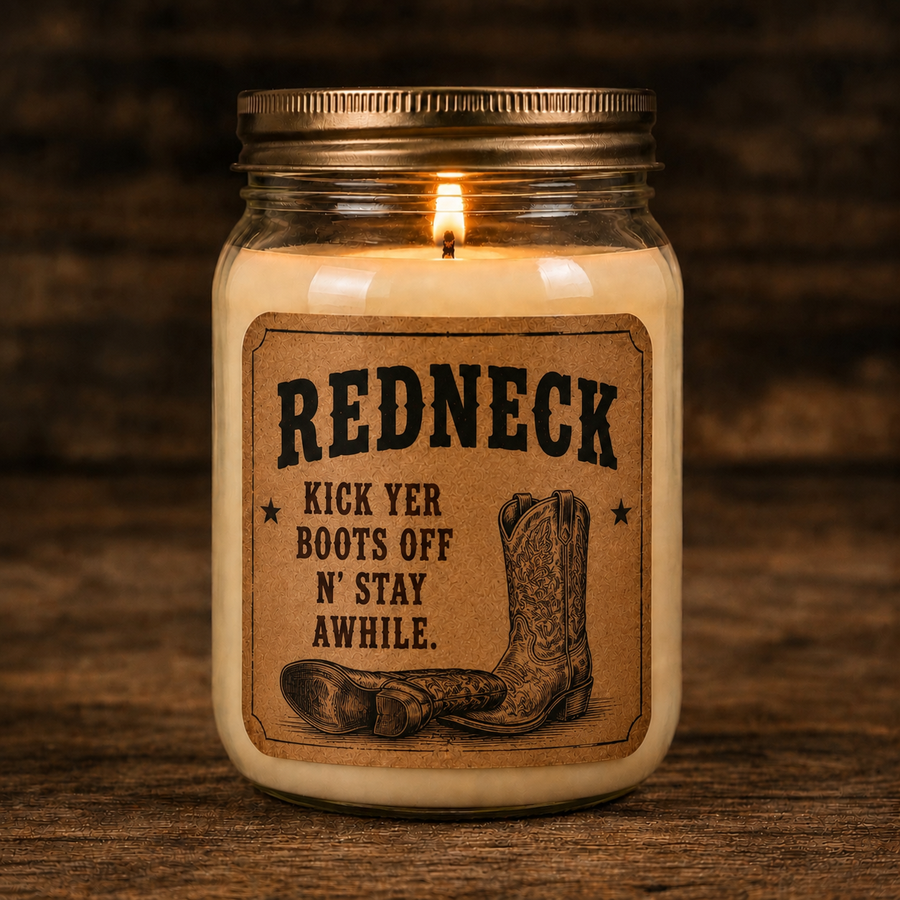 Redneck Candle