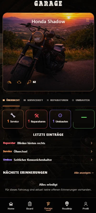 Digitale Fahrzeugmappe